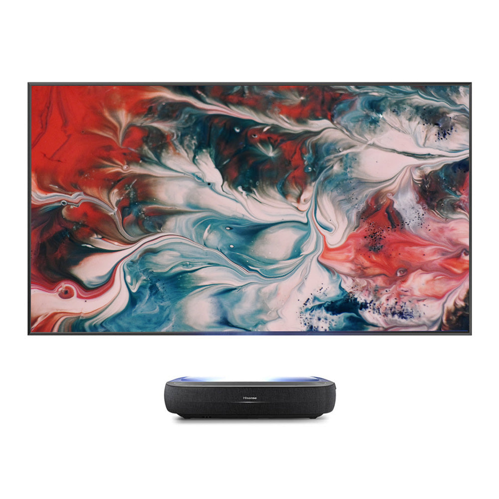 Hisense 120L9HSET TriChroma Laser TV with a 120″ Ambient Light Rejecting Screen
